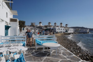 summer vacation in Mykonos