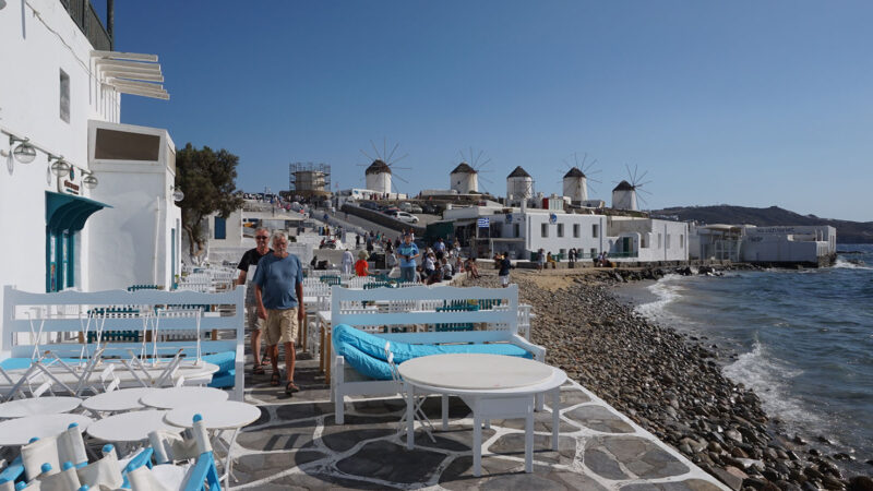 summer vacation in Mykonos