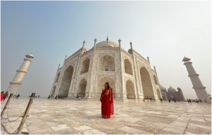 Taj Mahal by Car