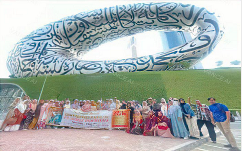 Unveiling the Spiritual and Cultural Tapestry: Umrah Travel Plus Dubai with Alhijaz Indowisata Umrah Travel
